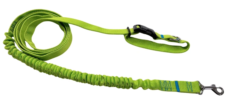 Smycz dla Psa z Amortyzatorem 480cm SELEDYN Regulowana HandsFree Made in Poland