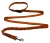 Smycz dla Psa z Amortyzatorem 480cm ORANGE Regulowana HandsFree Made in Poland
