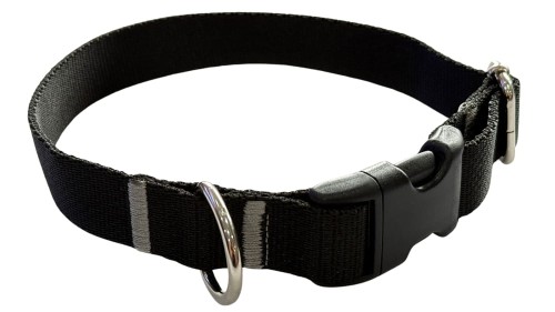 obroża dla psa z klamrą czarna Zepnij 3.jpg