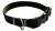 Obroża dla Psa 2,5 cm z klamrą Regulowana Czarna Zepnij