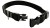 Obroża dla Psa 2,5 cm z klamrą Regulowana Czarna Zepnij