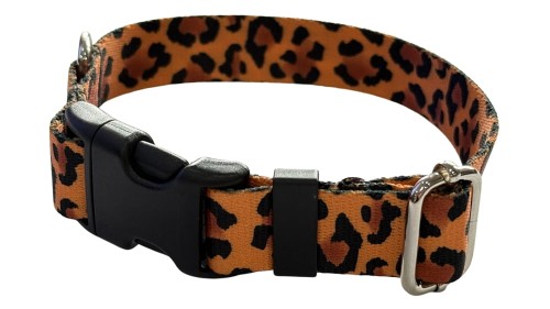 Obroża dla Psa 2 cm z klamrą Regulowana Pantera Zepnij