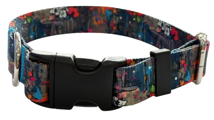 Obroża dla Psa 2,5 cm z klamrą Regulowana Graf Zepnij