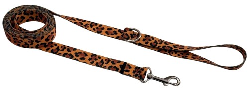 Smycz dla Psa 2,5 cm Tradycyjna Pantera Zepnij
