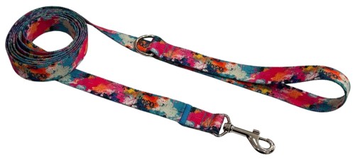 Smycz dla Psa 2 cm Tradycyjna Graf Zepnij