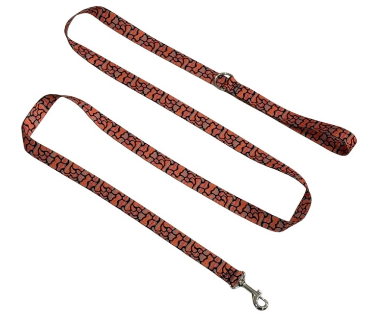 Smycz dla Psa 2,5 cm Tradycyjna EtnoBoho Zepnij