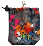 Worek Saszetka na smaczki dla psa 13 x 16 cm StreetArt Zepnij