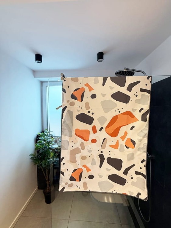Ręcznik szybkoschnący z mikrofibry 80×100 cm LASTRYKO Zepnij