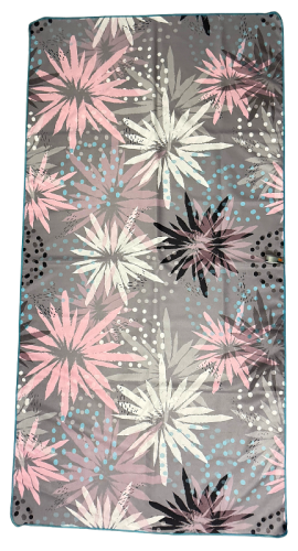 Ręcznik szybkoschnący z mikrofibry DUŻY 80×150 cm TROPIKALNA MGŁA Zepnij