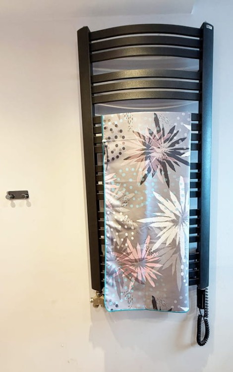 Ręcznik szybkoschnący z mikrofibry DUŻY 80×150 cm TROPIKALNA MGŁA Zepnij