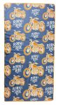 Ręcznik szybkoschnący z mikrofibry DUŻY 80×150 cm MOTO RETRO Zepnij