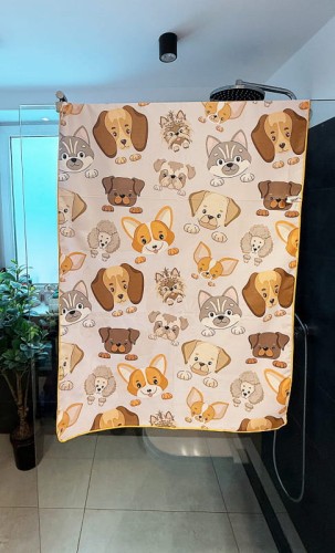 Ręcznik szybkoschnący z mikrofibry 80×100 cm MORDKI Zepnij