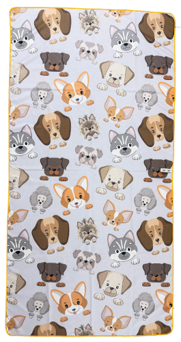 Ręcznik szybkoschnący z mikrofibry DUŻY 80×150 cm MORDKI Zepnij