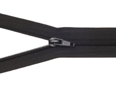 Zamek błyskawiczny Rozdzielczy 110cm Spirala Czarny 5szt