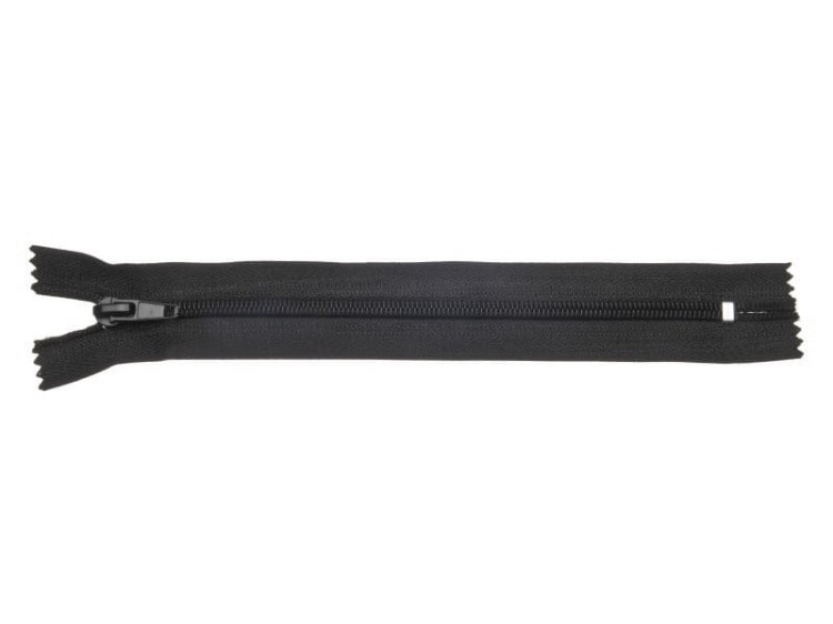 Zamek Błyskawiczny Spirala 16cm Czarny 10szt