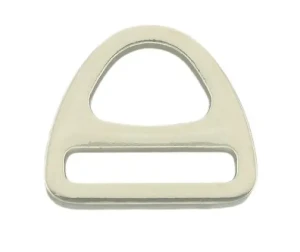 D-ring Półkółko trójkątne 25mm Srebrne 150kg 5szt