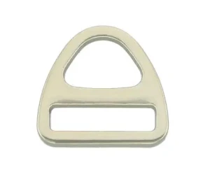 D-ring Półkółko trójkątne 20mm Srebrne 100kg 5szt