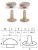 Nit kaletniczy N6 11,1x11,1mm Nity Kapsle 50szt CZARNY