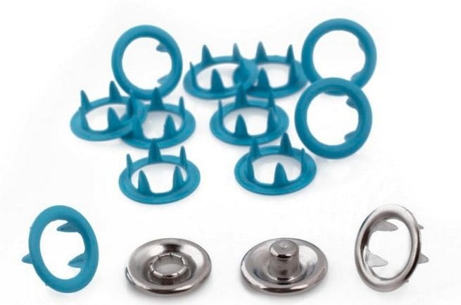 Zatrzask Spring 9,5mm Niebieski