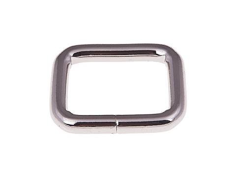 Ramka Metalowa Drut 33x25x6 NIKIEL BŁYSK 5szt
