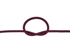 GumoSznurek Poliestrowy 3mm Bordo 50mb