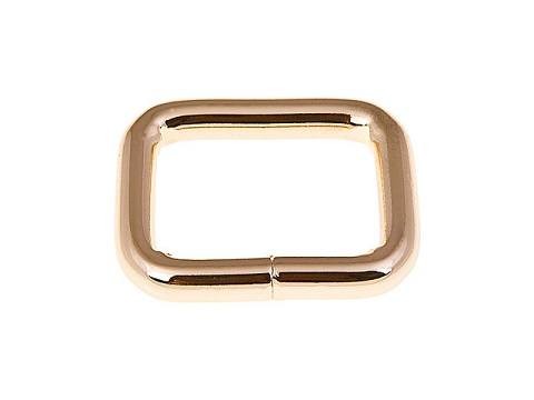 Ramka Metalowa Drut 33x25x6 ZŁOTA 5szt