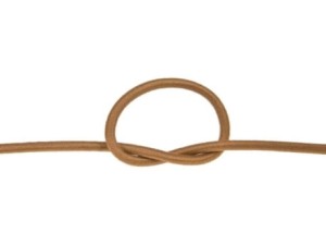 GumoSznurek Poliestrowy 3mm J.brąz 50mb