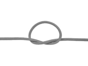 GumoSznurek Poliestrowy 3mm J.szary 50mb